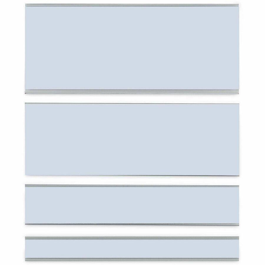 C-Line Label Holder, Plastic, Clear, Magnetic, Side-loading, 10/Pack
