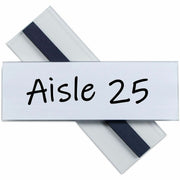 C-Line Label Holder, Plastic, Clear, Magnetic, Side-loading, 10/Pack