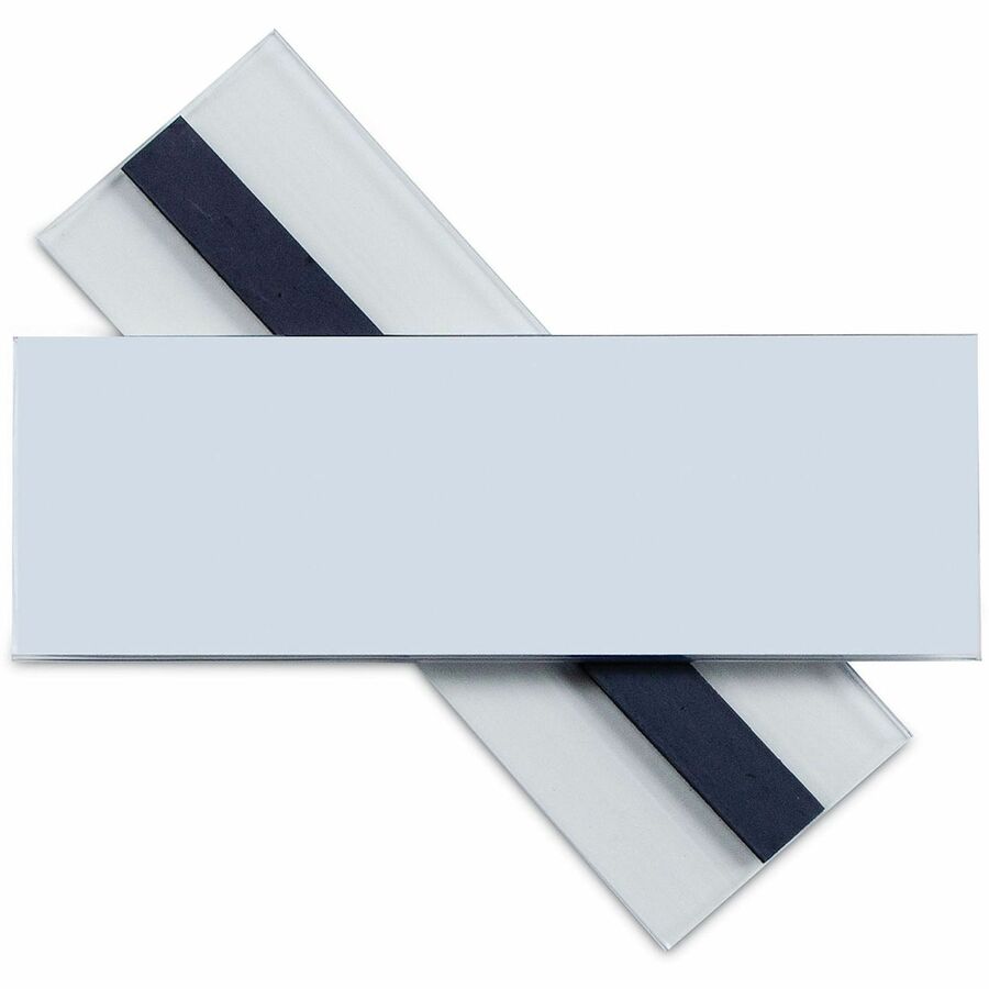 C-Line Label Holder, Plastic, Clear, Magnetic, Side-loading, 10/Pack