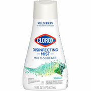Clorox Disinfecting, Sanitizing & Antibacterial Mist Refill, Eucalyptus Peppermint Scent, Non-aerosol, Bleach-free, White, 16 fl oz, 1 Each