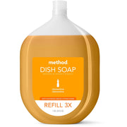 Method Dish Soap Refill, Clementine Scent, Orange, 54 fl oz, 1 Each