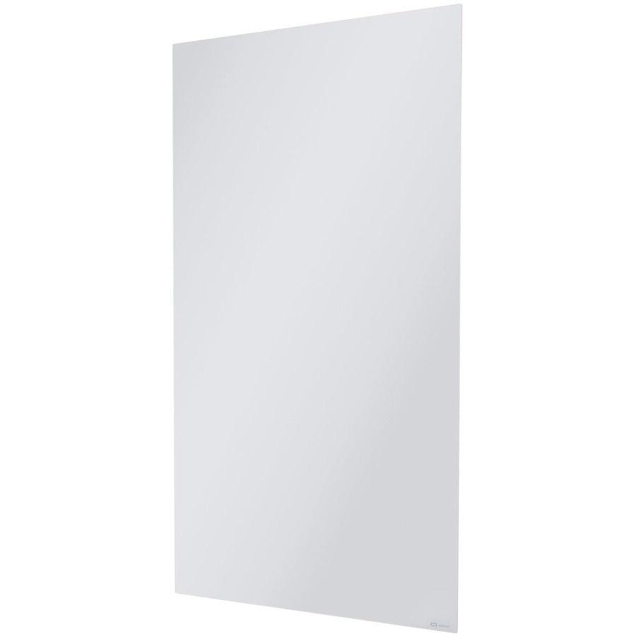72" (6 ft) Width x 42" (3.5 ft) Height - White Glass Surface - Rectangle - Vertical - Magnetic - 1 Each