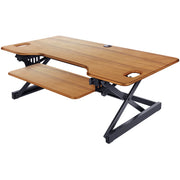 Rocelco DADR-46 46" Adjustable Desk Riser with EVR