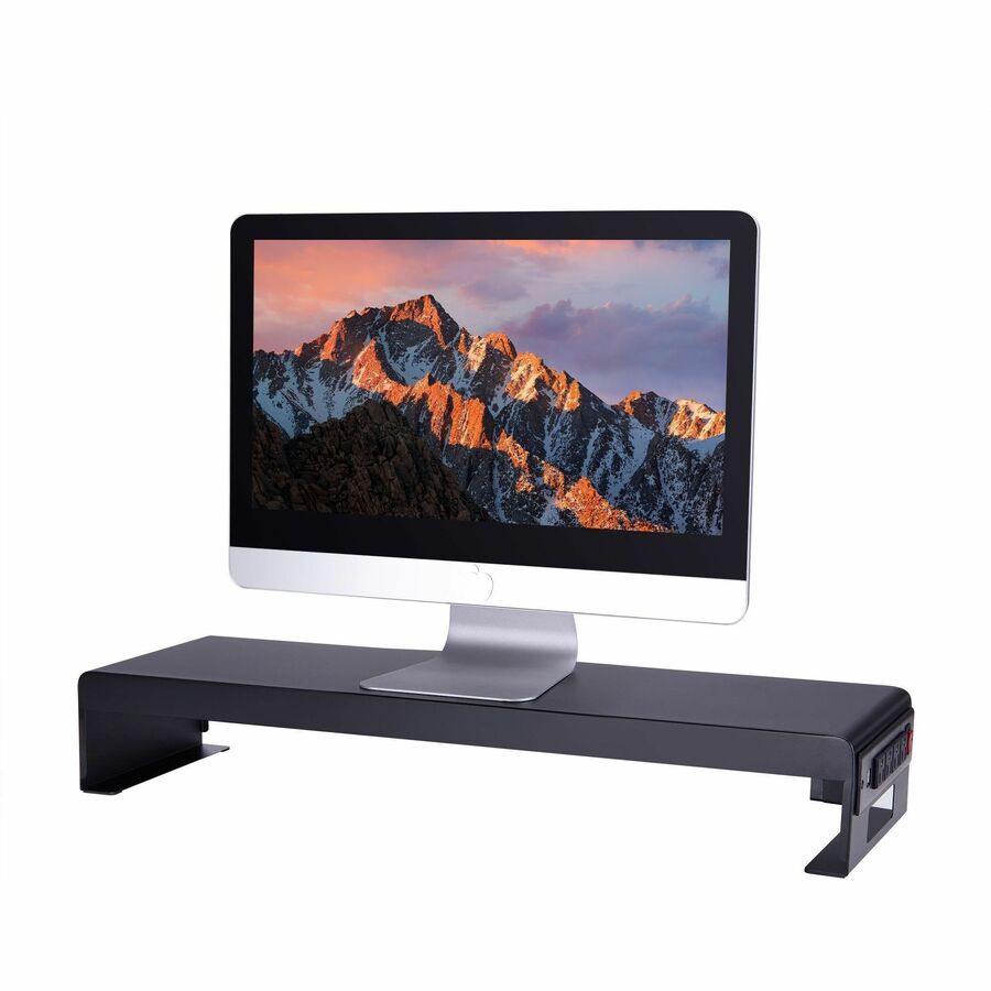 Rocelco Dual Monitor Stand AC-USB