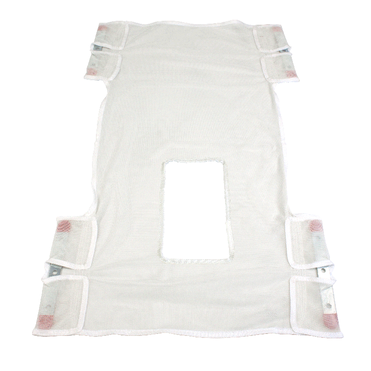 Standard Seat/Back Sling w/ Commode Opening - Mesh, 1 Quantity per Case