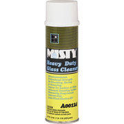 For Window, Windshield, Glass, Counter, Plastic - Foam Spray - 19 fl oz (0.6 quart) - Lemon Scent - Non Ammoniated, Pleasant Scent, Non-smearing, Non-streaking, Non-hazardous, Residue-free, Environmentally Friendly, Heavy Duty - White - 12 / Carton