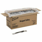 Dixie Heavy Weight Black Polypropylene Disposable Teaspoons, 1000 per Case