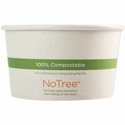 Food, Breakroom - 4.4" Diameter - Natural - Paper Body - 500 / Carton