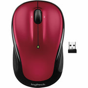 Logitech M325S Wireless Mouse, Red, 1 Each