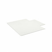 ES ROBBINS Everlife Chairmat with Lip, 36" x 48", Lip 10" x 20", Vinyl, Clear, for Medium Pile Carpet, 1 Each