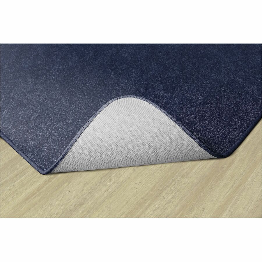 Flagship Carpets Amerisoft Solid Color Rug, Navy Blue, 18 ft x 12 ft Rectangle, Nylon/Polyester, 1 Each