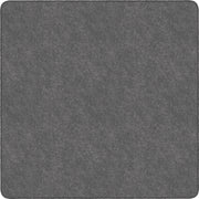 Flagship Carpets Amerisoft Solid Color Rug, 12 ft x 12 ft, Square, Gray, Nylon/Polyester, 1 Each