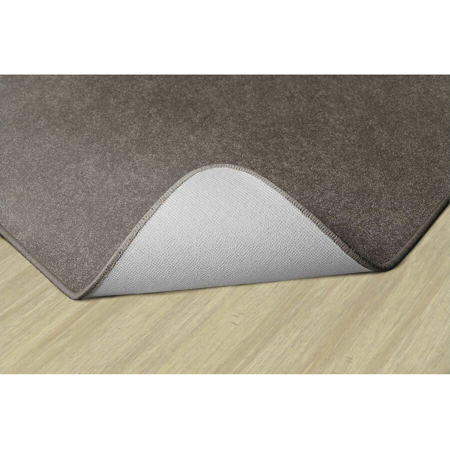 Flagship Carpets Amerisoft Solid Color Rug, 12 ft x 12 ft, Square, Wheat, Nylon/Polyester, 1 Each