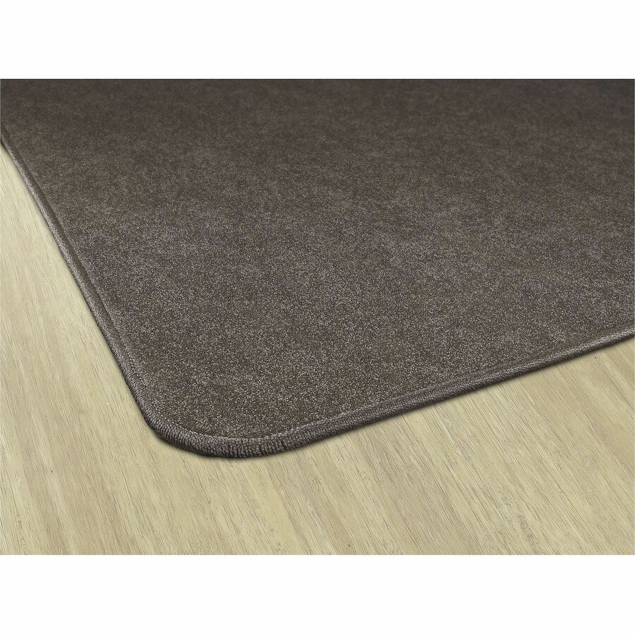 Flagship Carpets Amerisoft Solid Color Rug, 12 ft x 12 ft, Square, Wheat, Nylon/Polyester, 1 Each