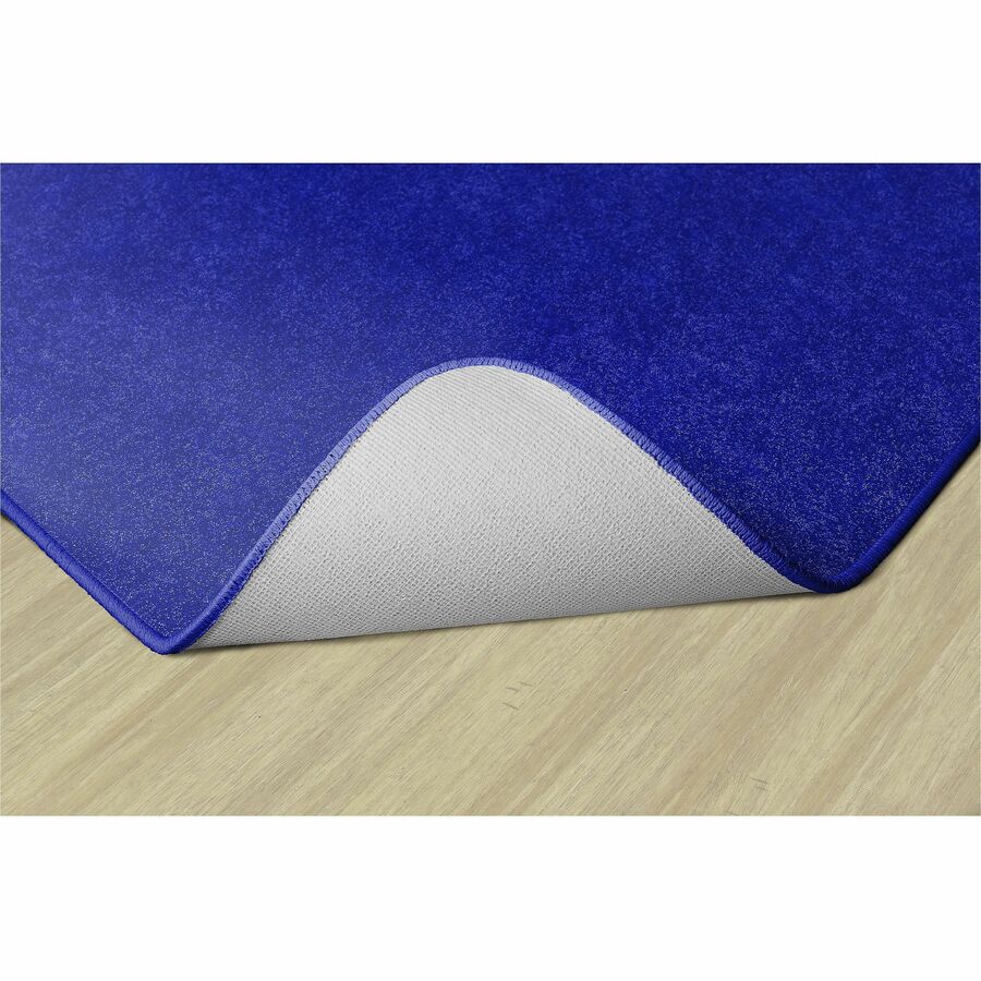 Flagship Carpets Amerisoft Solid Color Rug, 15 ft x 12 ft Rectangle, Royal Blue, Nylon/Polyester, 1 Each
