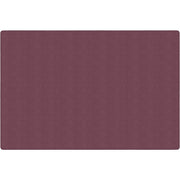 Flagship Carpets Amerisoft Solid Color Rug, Plum, 18 ft x 12 ft Rectangle, Nylon/Polyester, 1 Each