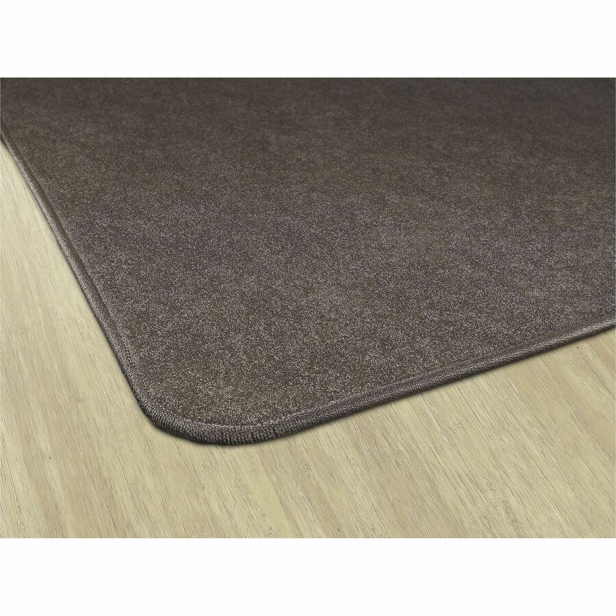 Flagship Carpets Amerisoft Solid Color Rug, 18 ft x 12 ft, Rectangle, Wheat, Nylon/Polyester, 1 Each