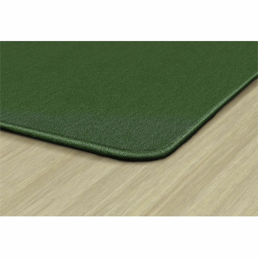 Flagship Carpets Americolors Solid Color Rug, Clover, 18 ft x 12 ft, Rectangle, Nylon Yarn, 1 Each
