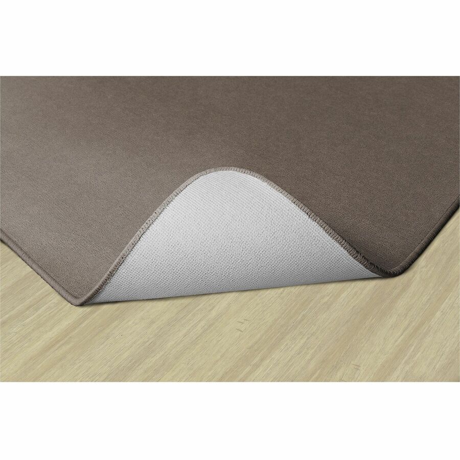 Flagship Carpets Ameristrong Solid Color Rug, 72" x 72" Square, Almond, Nylon, Traditional Style, 1 Each