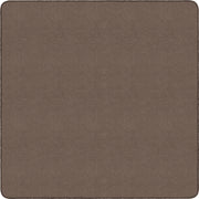 Flagship Carpets Ameristrong Solid Color Rug, 72" x 72" Square, Almond, Nylon, Traditional Style, 1 Each