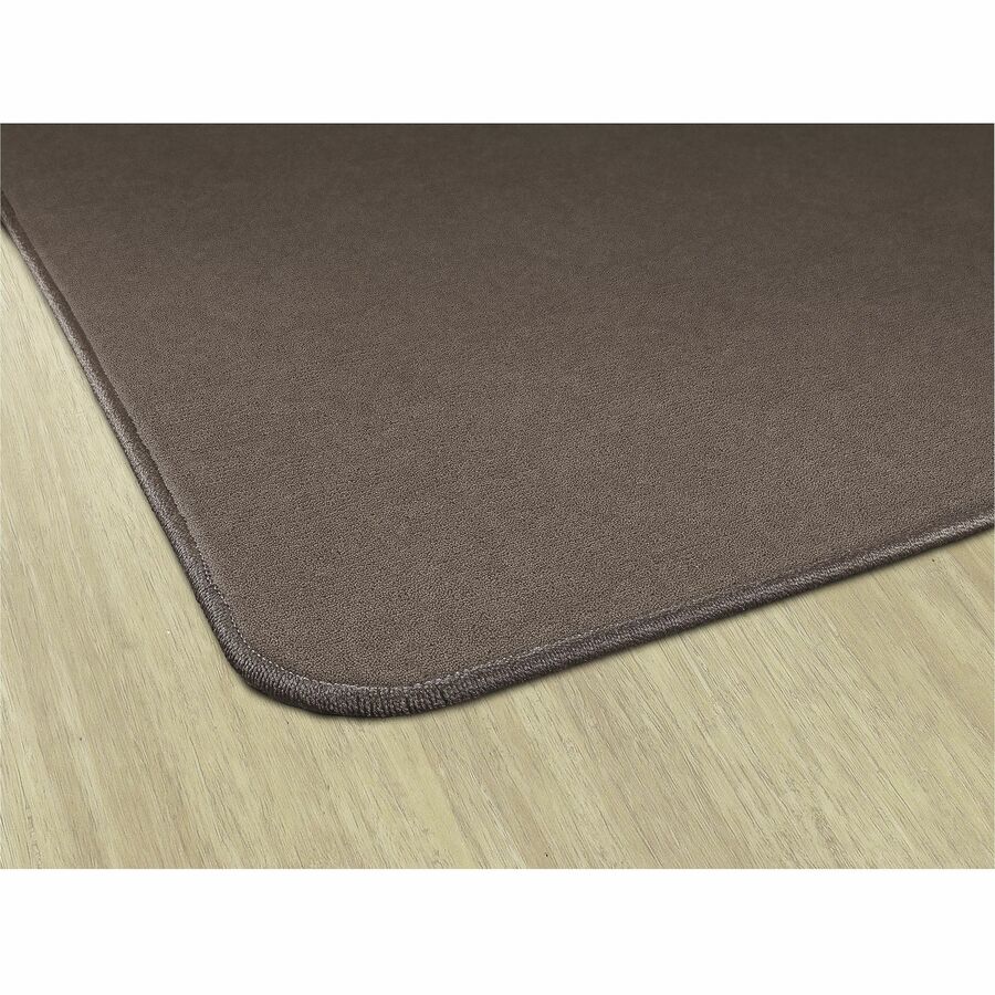 Flagship Carpets Ameristrong Solid Color Rug, 12 ft x 91.20", Rectangle, Almond, Nylon, Traditional Style, 1 Each