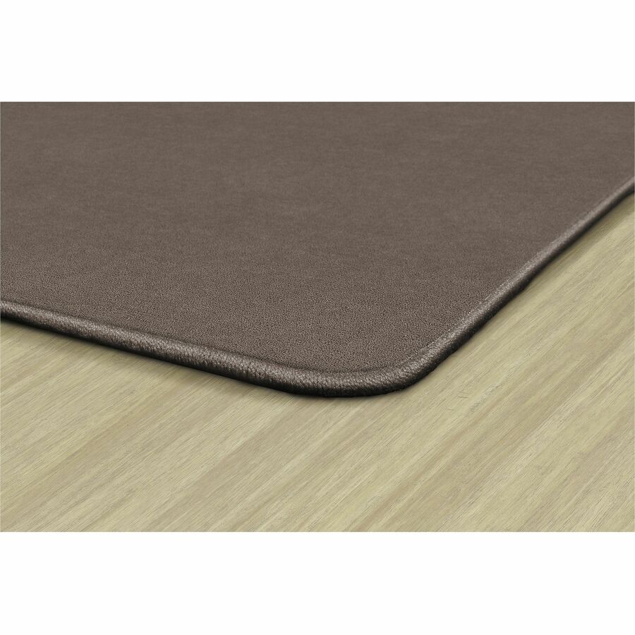 Flagship Carpets Ameristrong Solid Color Rug, 12 ft x 91.20", Rectangle, Almond, Nylon, Traditional Style, 1 Each