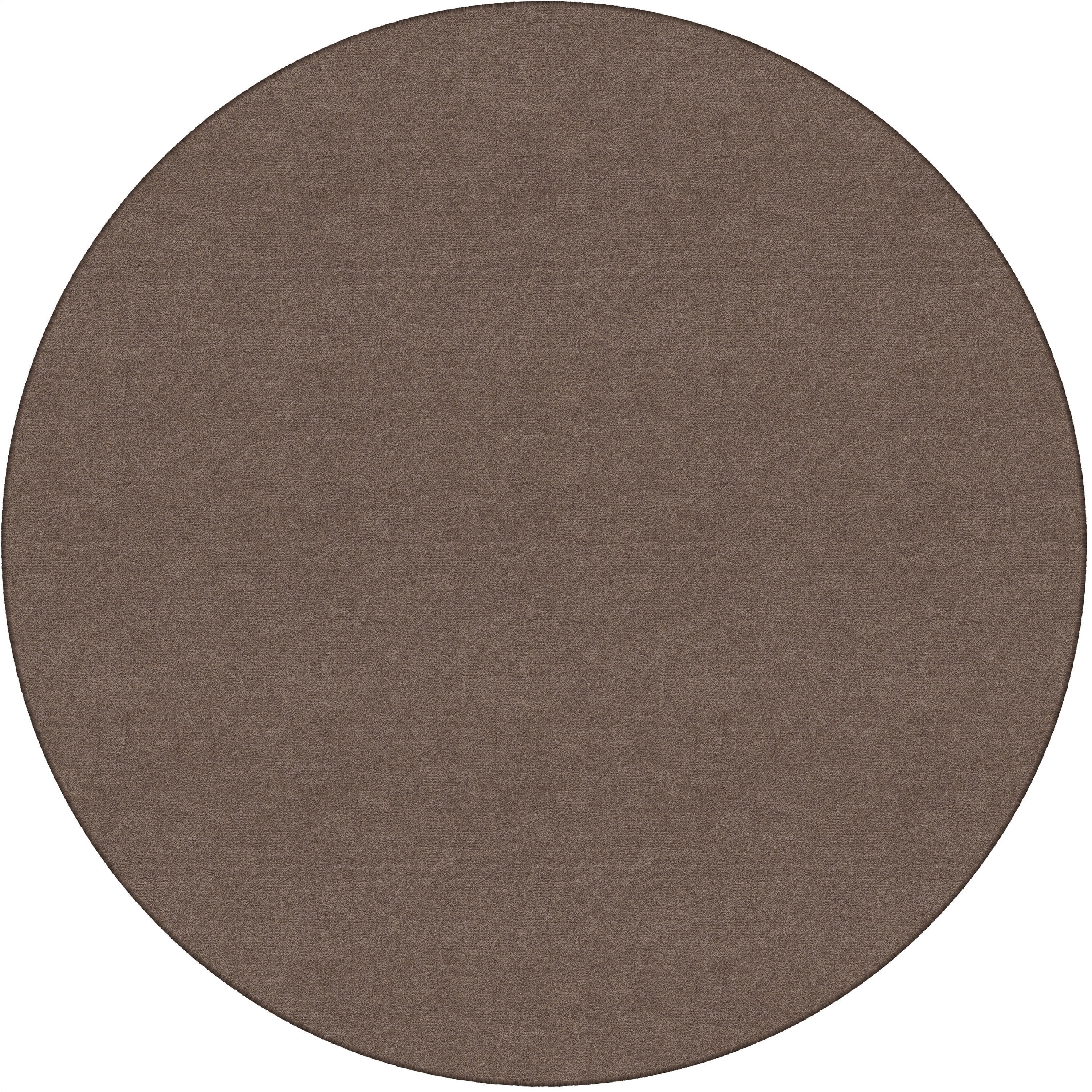 Flagship Carpets Ameristrong Solid Color Rug, 72" Round, Almond, Nylon, Traditional Style, 1 Each