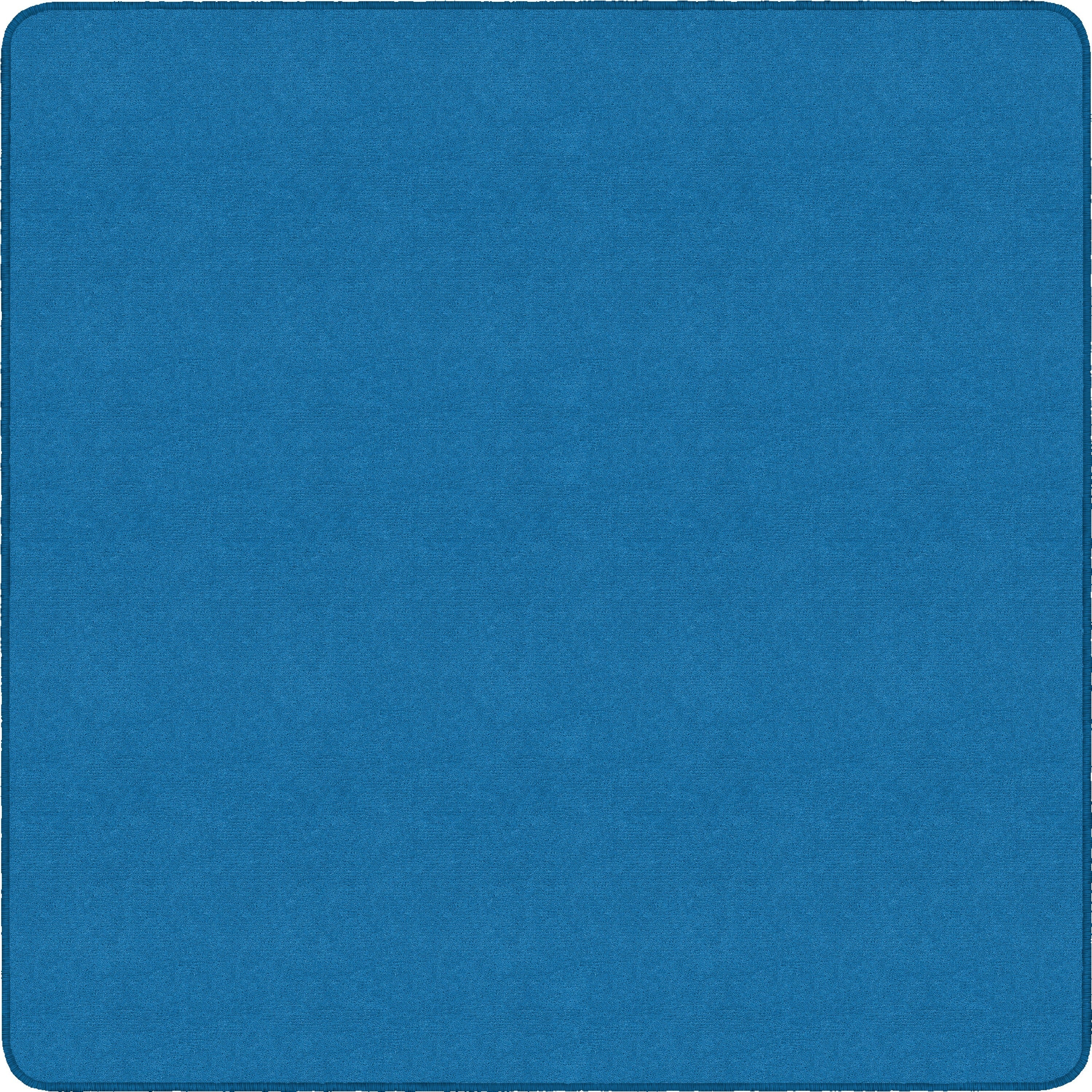 Flagship Carpets Ameristrong Solid Color Rug, 12 ft x 12 ft, Square, Blue Bird, Nylon Fiber, 1 Each