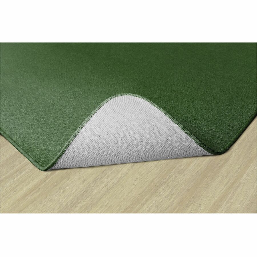 Flagship Carpets Ameristrong Solid Color Rug - Floor Rug - Traditional - 72" Length x 72" Width - Square - Clover - Nylon