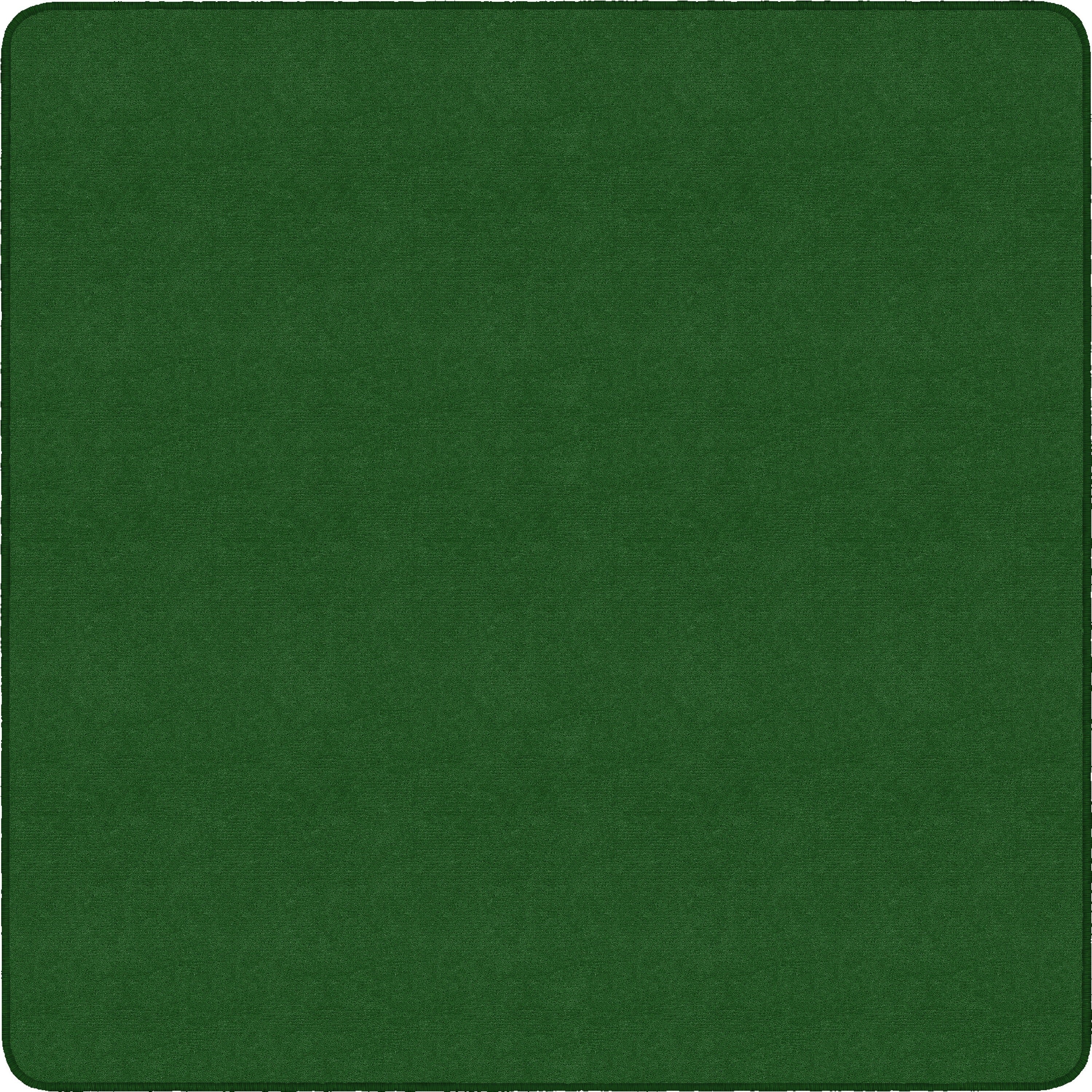 Flagship Carpets Ameristrong Solid Color Rug - Floor Rug - Traditional - 72" Length x 72" Width - Square - Clover - Nylon