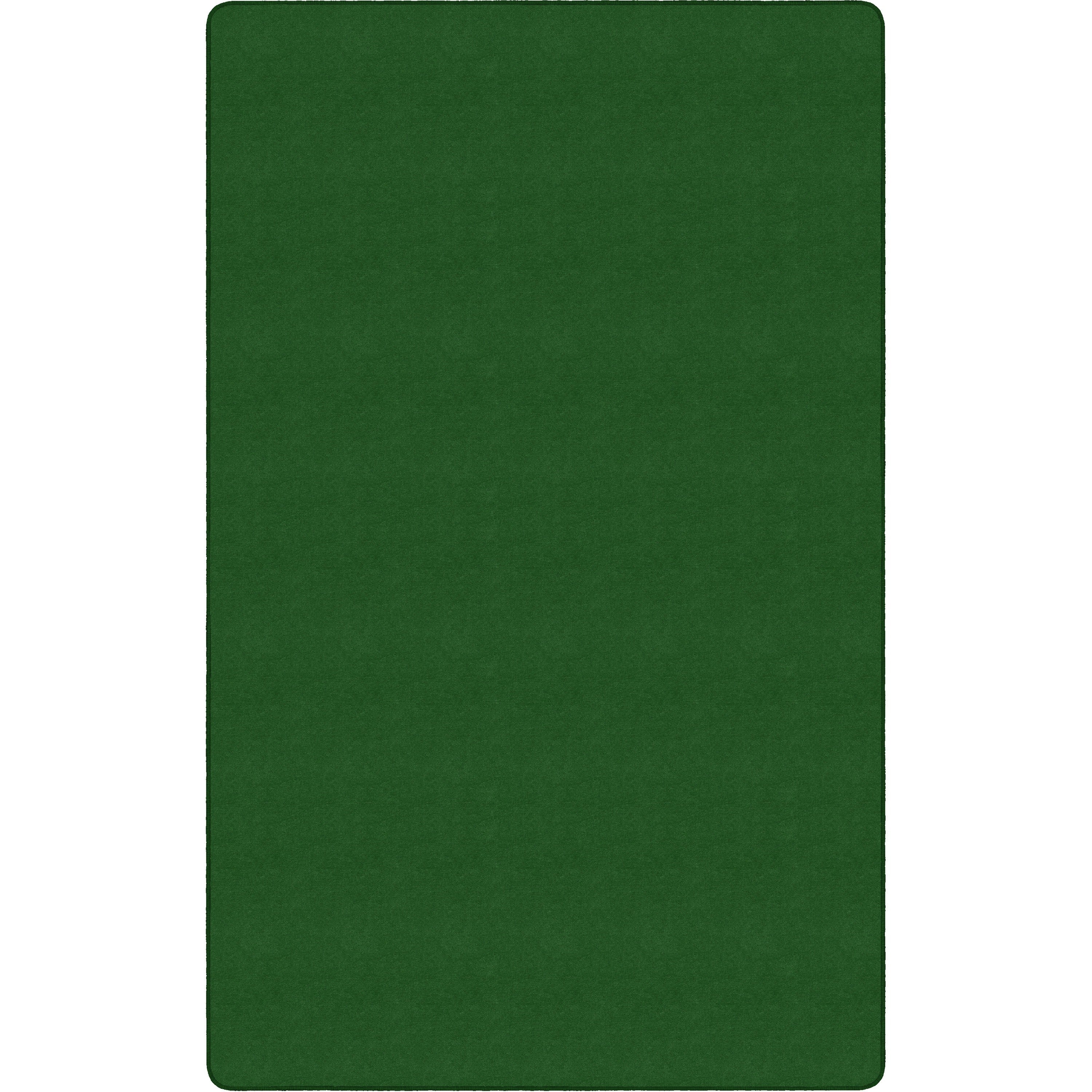 Flagship Carpets Ameristrong Solid Color Rug - Floor Rug - Traditional - 108" Length x 72" Width - Rectangle - Clover - Nylon