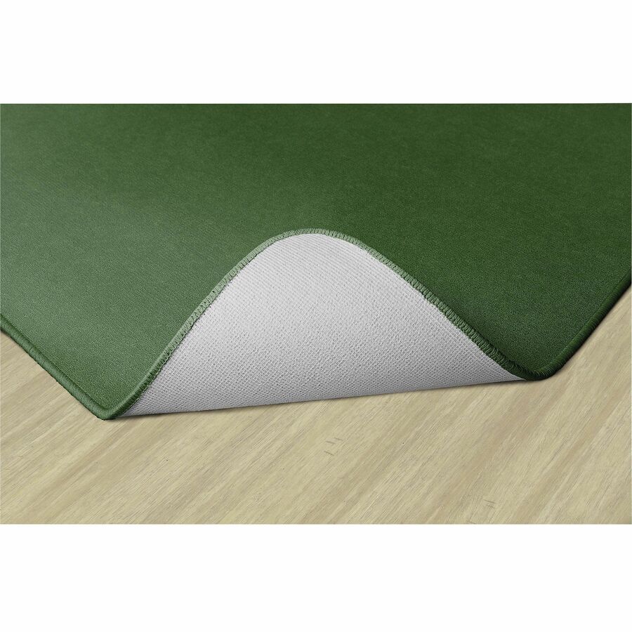 Flagship Carpets Ameristrong Solid Color Rug - Floor Rug - Traditional - 12 ft Length x 91.20" Width - Rectangle - Clover - Nylon