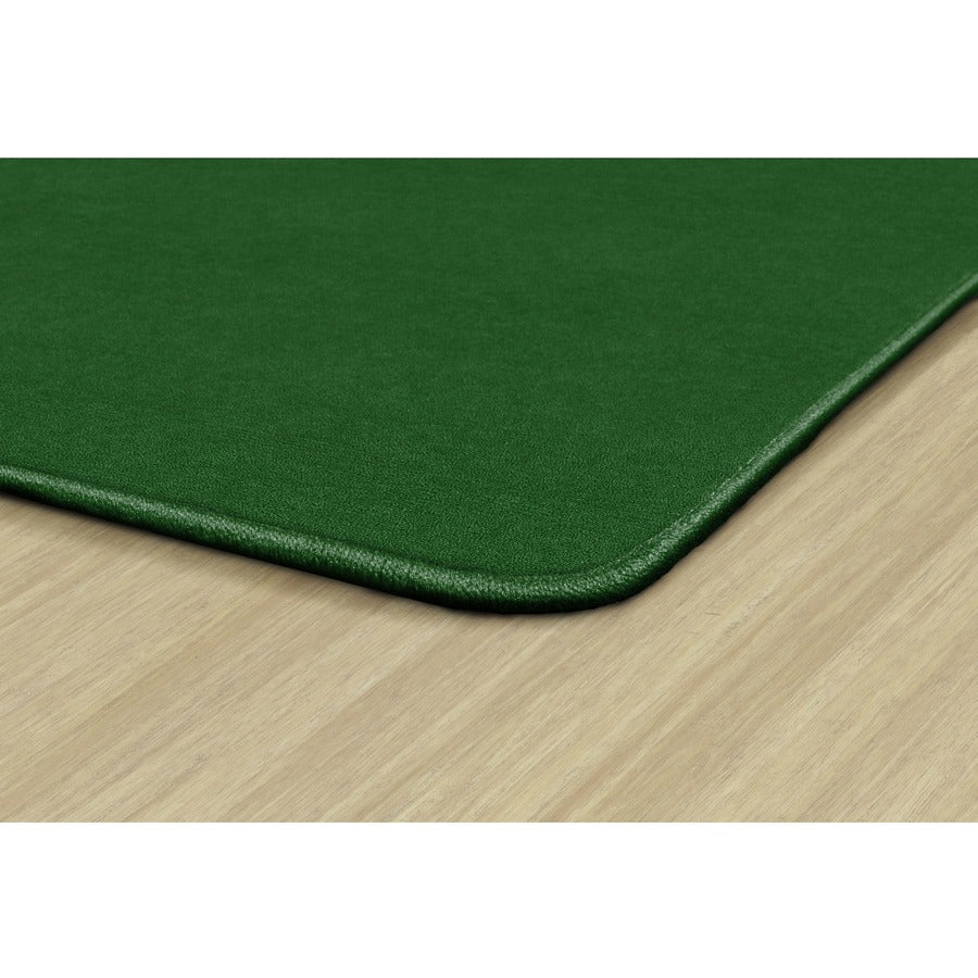 Flagship Carpets Ameristrong Solid Color Rug - Floor Rug - Traditional - 12 ft Length x 12 ft Width - Square - Clover - Fiber, Nylon