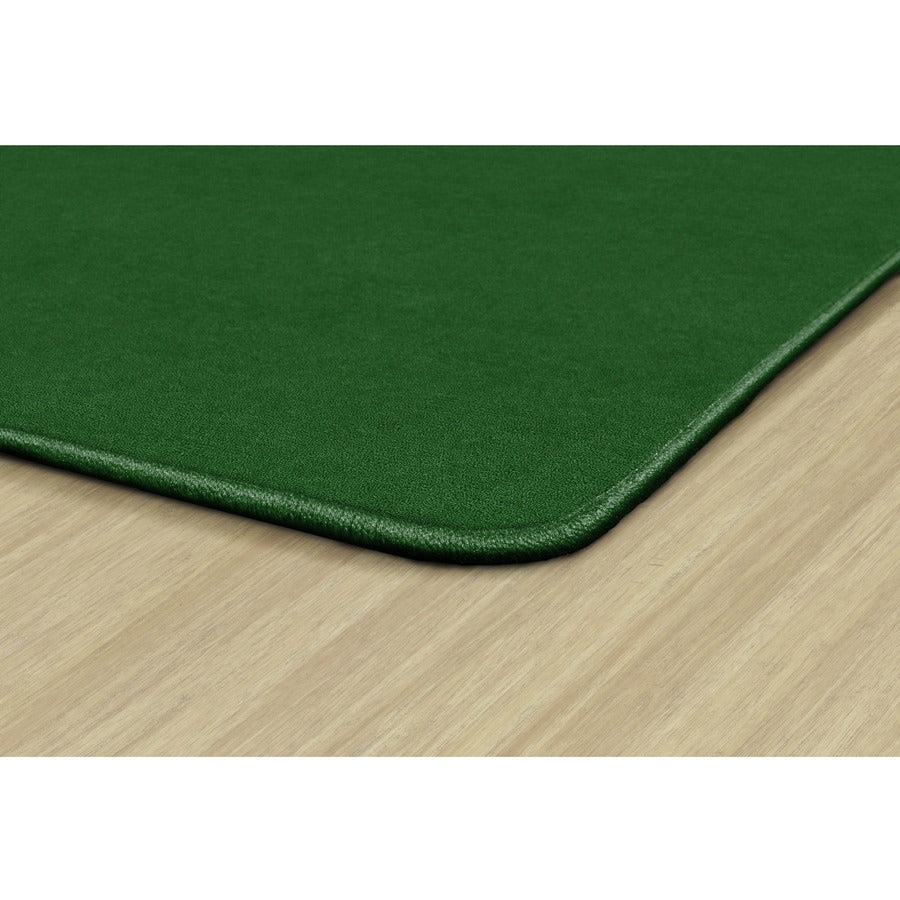Flagship Carpets Ameristrong Solid Color Rug - Floor Rug - Traditional - 12 ft Length x 15 ft Width - Rectangle - Clover - Fiber, Nylon