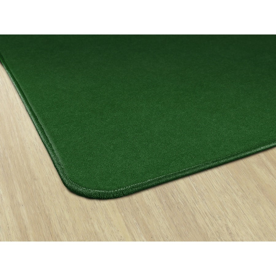 Flagship Carpets Ameristrong Solid Color Rug - Floor Rug - Traditional - 12 ft Length x 15 ft Width - Rectangle - Clover - Fiber, Nylon