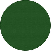 Flagship Carpets Ameristrong Solid Color Rug - Floor Rug - Traditional - 72" Diameter - Round - Clover - Nylon