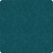 Flagship Carpets Amerisoft Solid Color Rug - 12 ft Length x 12 ft Width - Square - Marine Blue - Nylon, Polyester