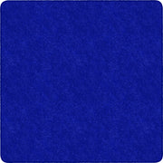 Flagship Carpets Amerisoft Solid Color Rug - 72" Length x 72" Width - Square - Royal Blue - Polyester, Nylon