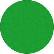 Flagship Carpets Classic Solid Color 6' Round Rug - Floor Rug - Traditional - 72" Diameter - Round - Lime Green - Nylon, Yarn