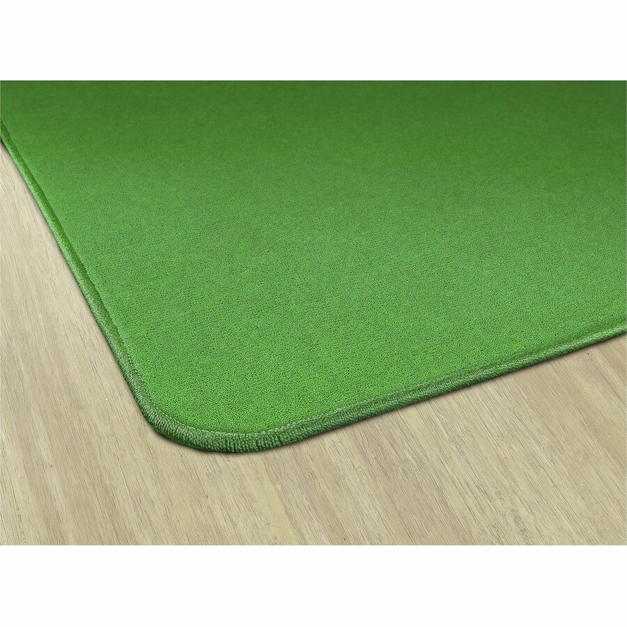 Flagship Carpets Ameristrong Solid Color Rug - Floor Rug - Traditional - 108" Length x 72" Width - Rectangle - Lime Green - Nylon