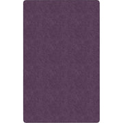 Flagship Carpets Amerisoft Solid Color Rug - 12 ft Length x 90" Width - Rectangle - Purple - Nylon, Polyester