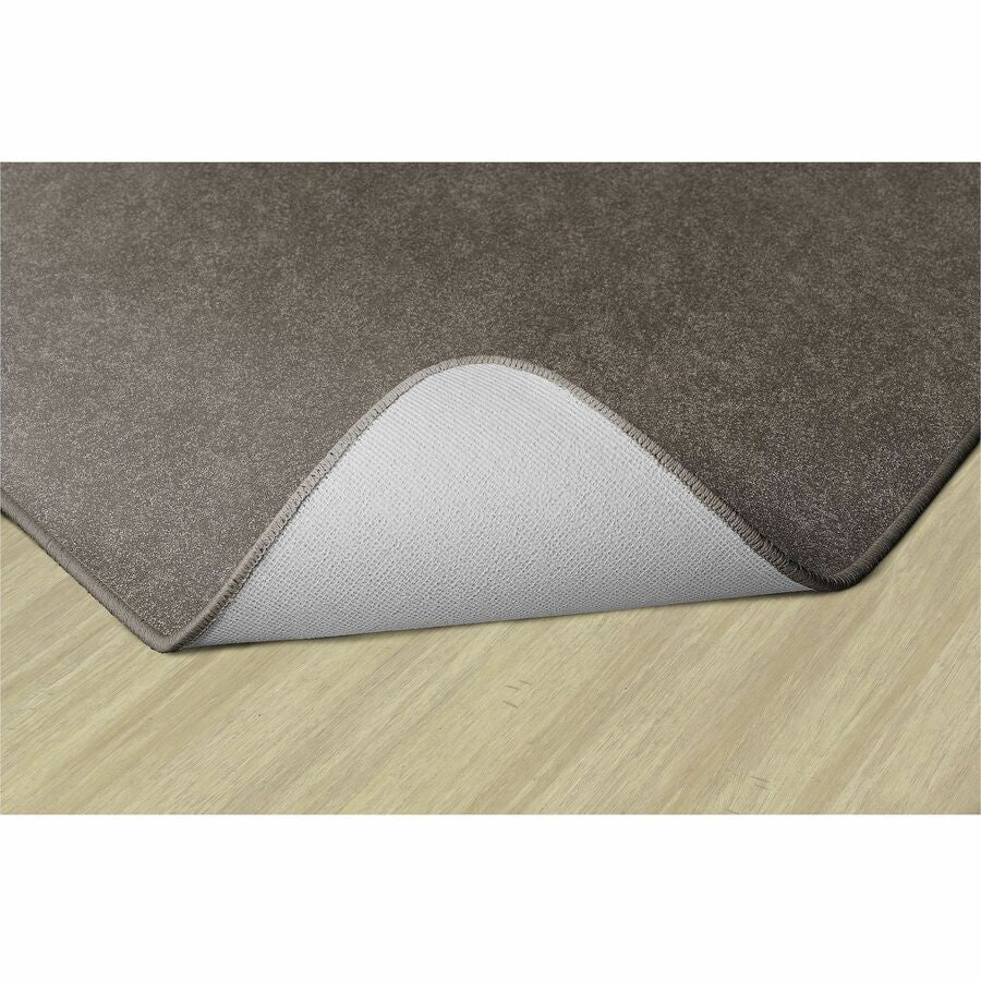 Flagship Carpets Amerisoft Solid Color Rug - 15 ft Length x 12 ft Width - Rectangle - Wheat - Nylon, Polyester
