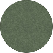 Flagship Carpets Amerisoft Solid Color Rug - 72" Diameter - Round - Sage Green - Nylon, Polyester