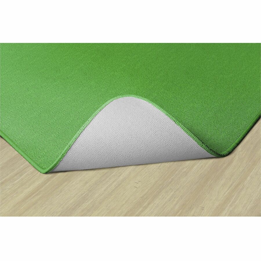 Flagship Carpets Americolors Solid Color Rug - Floor Rug - Traditional - 15 ft Length x 12 ft Width - Rectangle - Lime Green - Nylon, Yarn