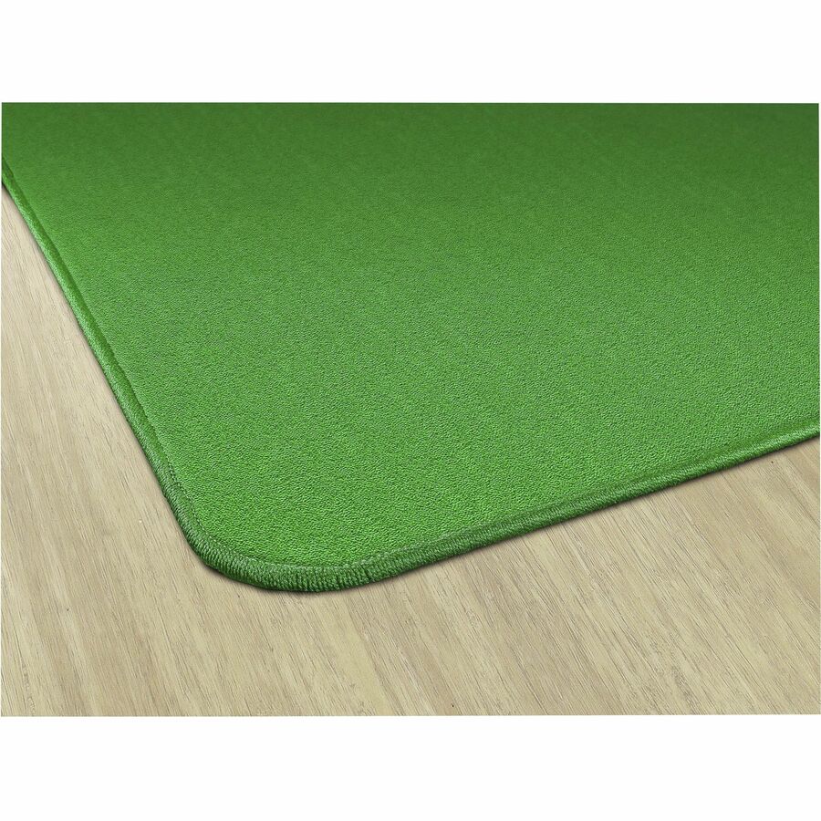 Flagship Carpets Americolors Solid Color Rug - Floor Rug - Traditional - 15 ft Length x 12 ft Width - Rectangle - Lime Green - Nylon, Yarn