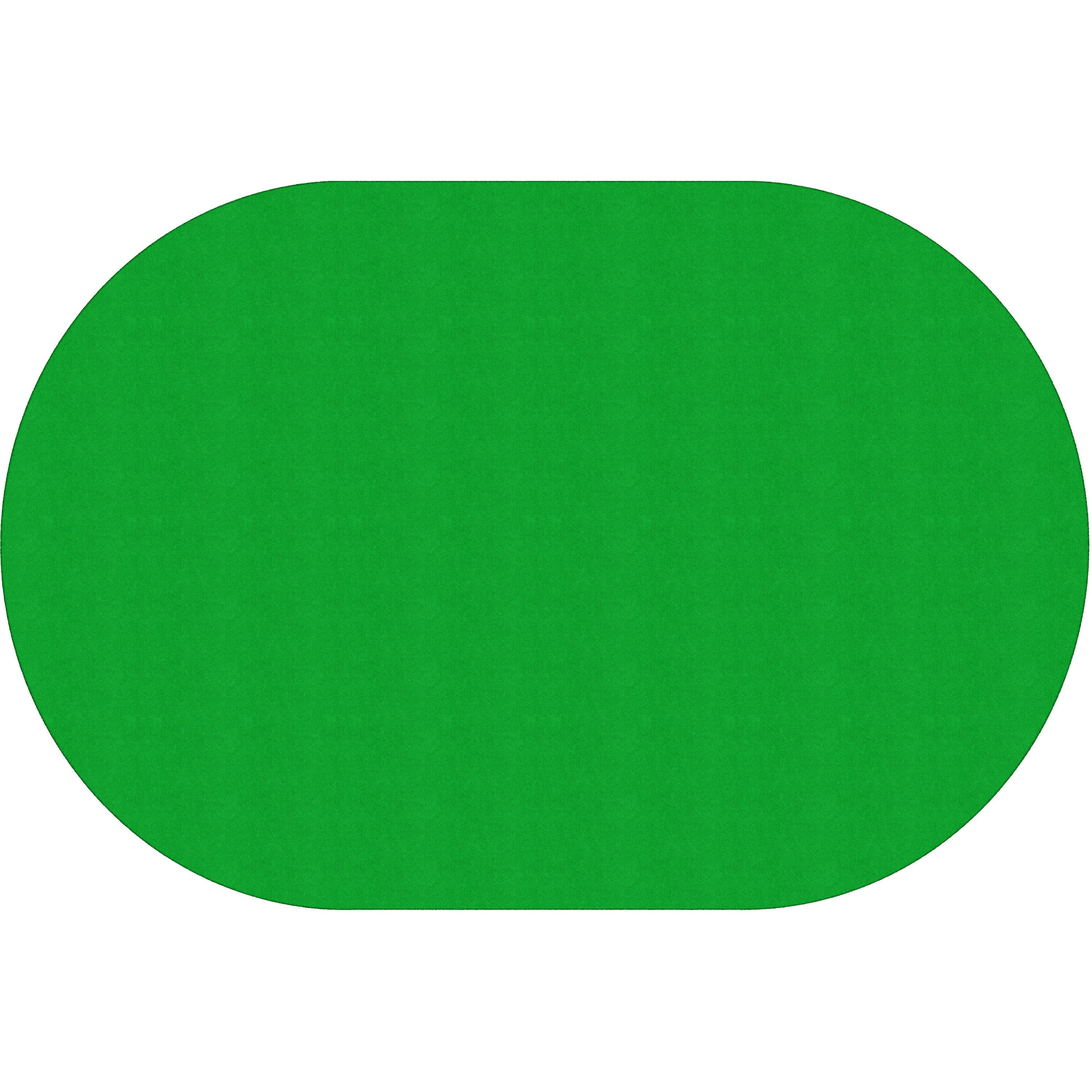 Flagship Carpets Americolors Solid Color Rug - Floor Rug - Traditional - 18 ft Length x 12 ft Width - Rectangle - Lime Green - Nylon, Yarn