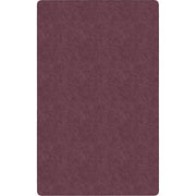 Flagship Carpets Amerisoft Solid Color Rug - 12 ft Length x 90" Width - Rectangle - Plum - Nylon, Polyester