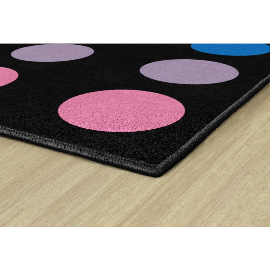 Flagship Carpets Schoolgirl Style Rainbow Dots Rug