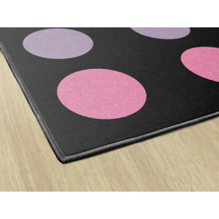 Flagship Carpets Schoolgirl Style Rainbow Dots Rug