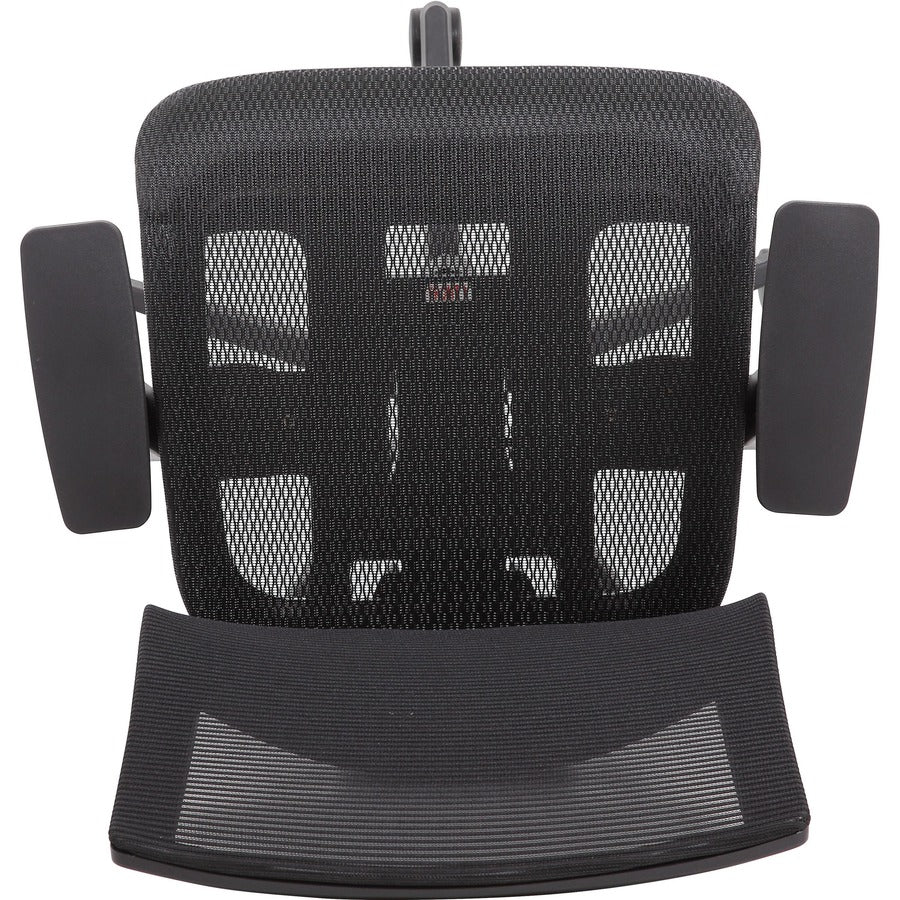 Boss Mesh Task Chair - Black Seat Color - Black Back Color - Black Frame Color - 5-star Base - Mesh - Armrest - 1 Each